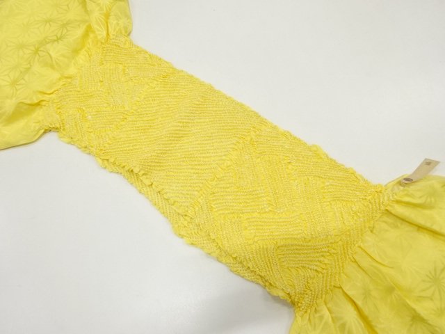 JAPANESE KIMONO / OBIAGE / SILK / SHIBORI